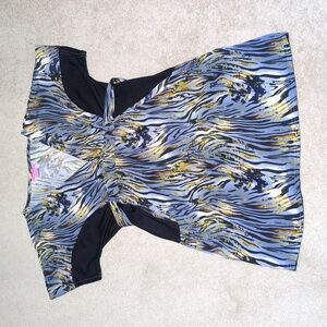 Animal Print Dress / She's Cool Dress with Pockets